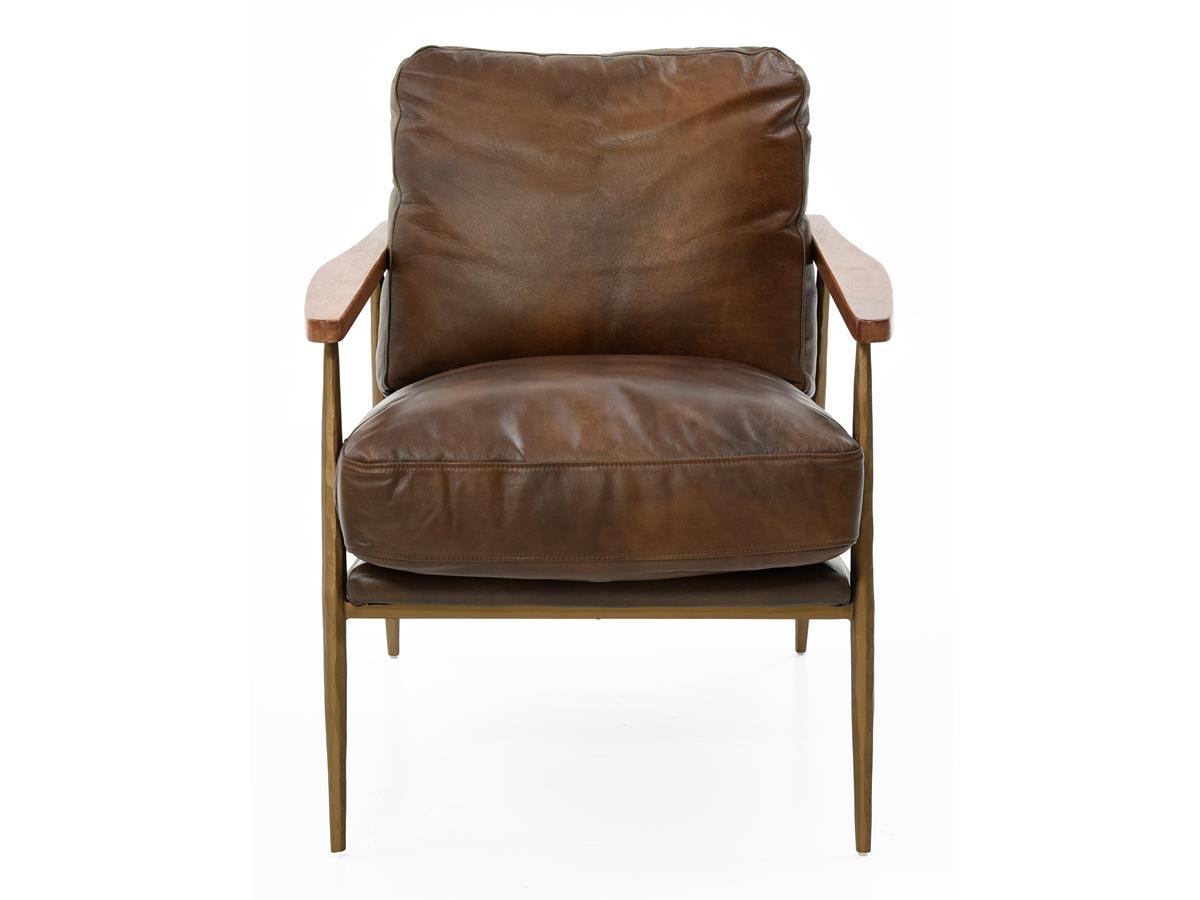 Christopher Club Chair, Brown